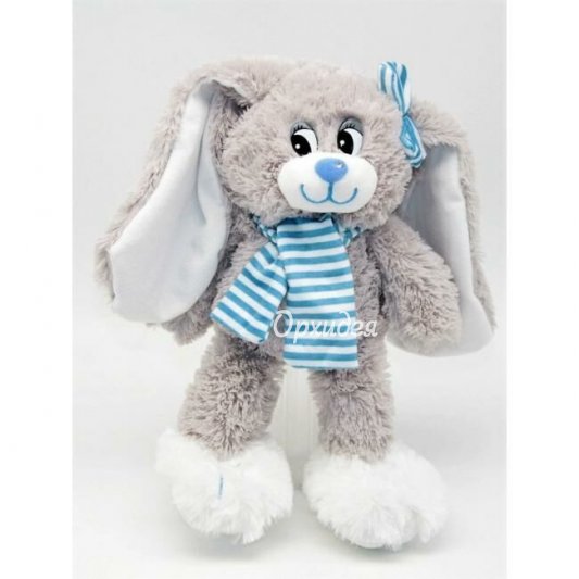 Мягкая игрушка Зайчик с бантиком