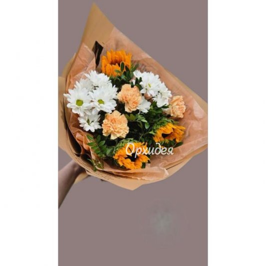 Букет "Моему первому учителю"