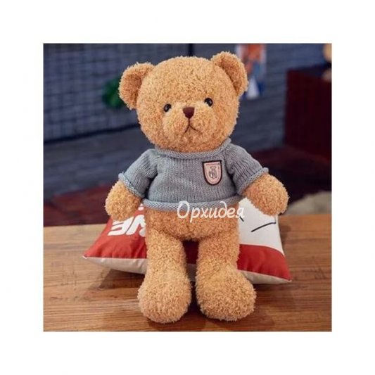 Мягкая игрушка мишка в свитере