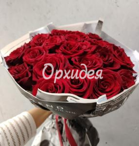 Роза красная сорт 