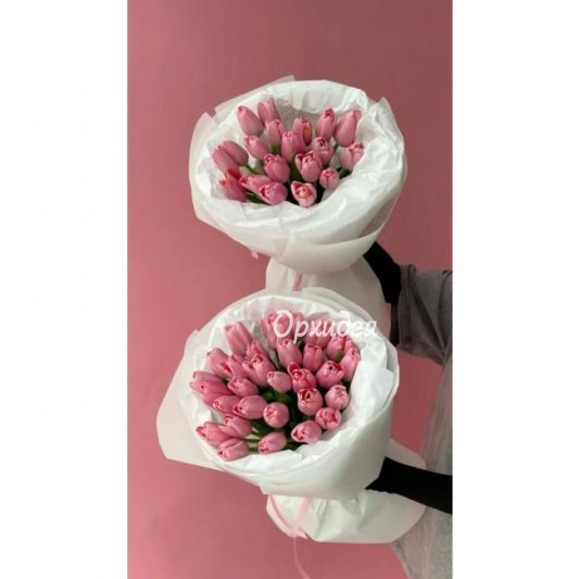 Букет  из тюльпанов &laquo;Весенний&raquo;