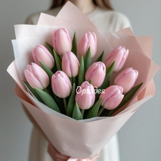 Букет тюльпанов 11шт.