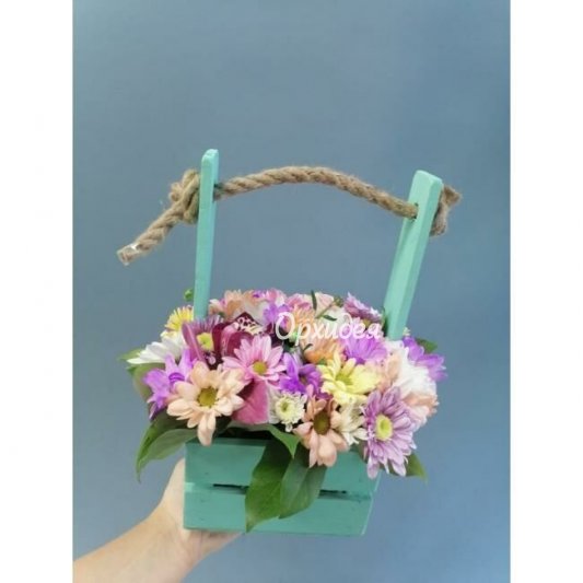 Композиция в ящике &laquo;Мика&raquo;