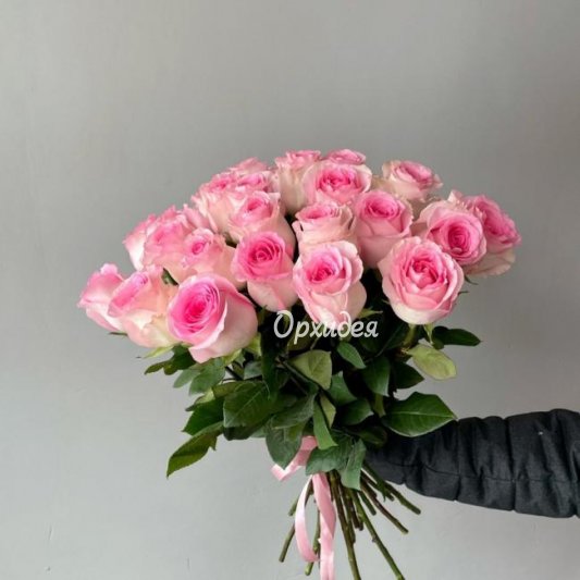 Букет из роз сорт "мандала" 25 шт.